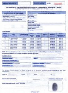 Sassa Application Form