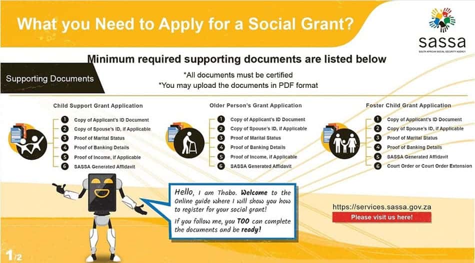 SASSA Old Age Grant Criteria